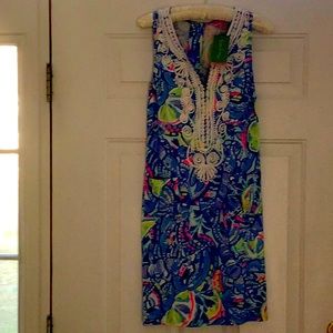 Lilly Pulitzer Carlotta Stretch Shift Brand New